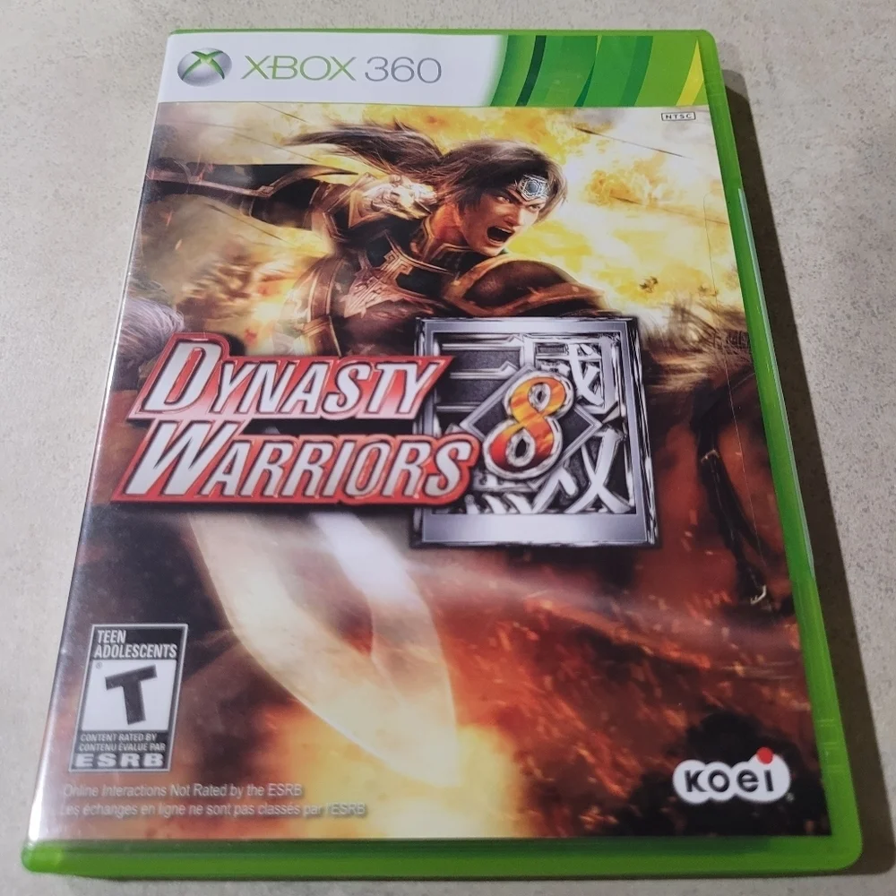 Dynasty Warriors 8 Microsoft Xbox 360, 2013 Complete Tested Working